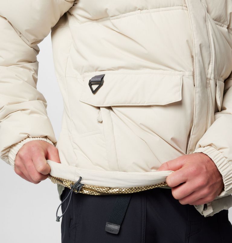 Men's Landroamer Hooded Puffer Jacket, Color: Dark Stone, image 7