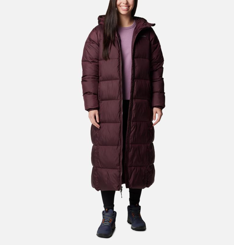 Women's Puffect II Long Puffer Jacket, Color: Moonvista, image 6