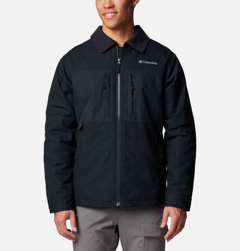 Men's Loma Vista Fusion Insulated Jacket, Color: Black, Black Ripstop, image 1