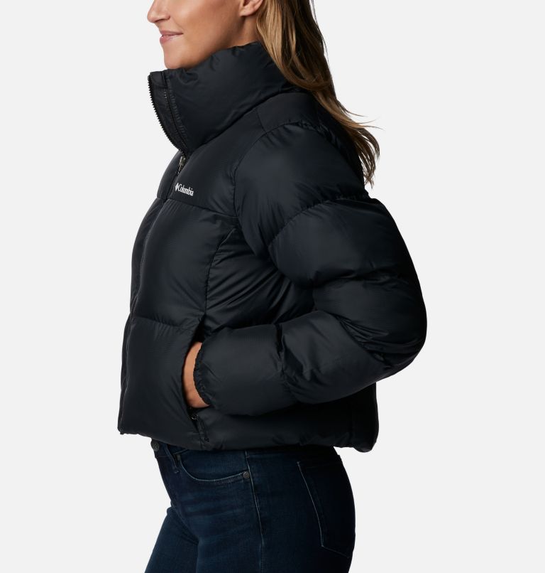 Women's Puffect II Cropped Puffer Jacket, Color: Black, image 3
