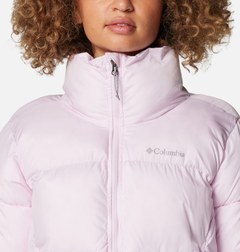 Puffect II gecroppte Puffer-Jacke für Frauen, Color: Pink Dawn, image 4