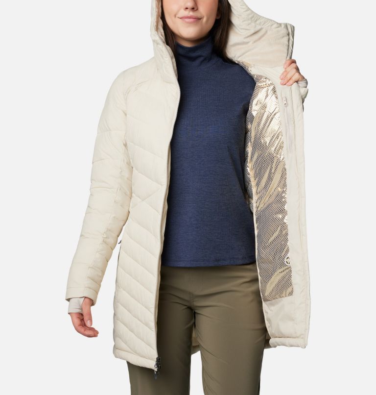 Joy Peak II isolierte Mid Jacke mit Kapuze für Frauen, Color: Dark Stone, image 5