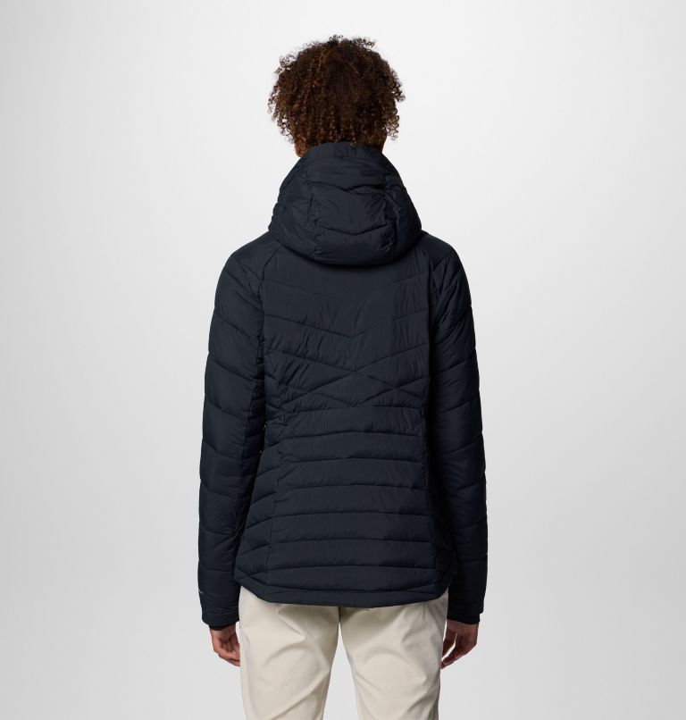 Joy Peak II isolierte Jacke mit Kapuze für Frauen, Color: Black, image 2