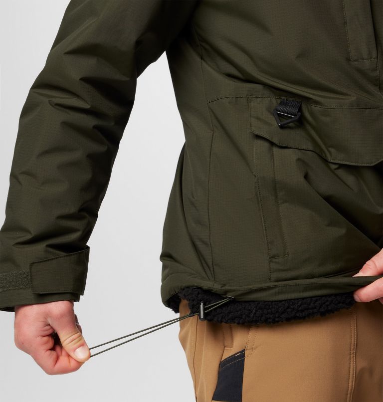 Men's Landroamer Sherpa Lined Jacket, Color: Greenscape, image 8