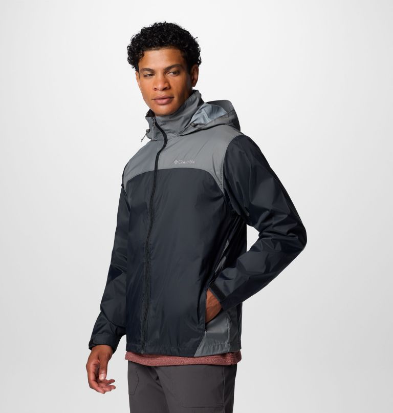 Glennaker Lake II Rain Jacket, Color: Black, City Grey, image 4