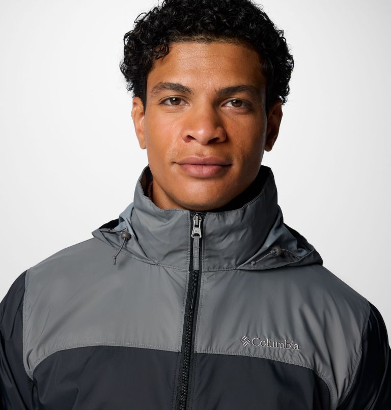 Glennaker Lake II Rain Jacket, Color: Black, City Grey, image 5