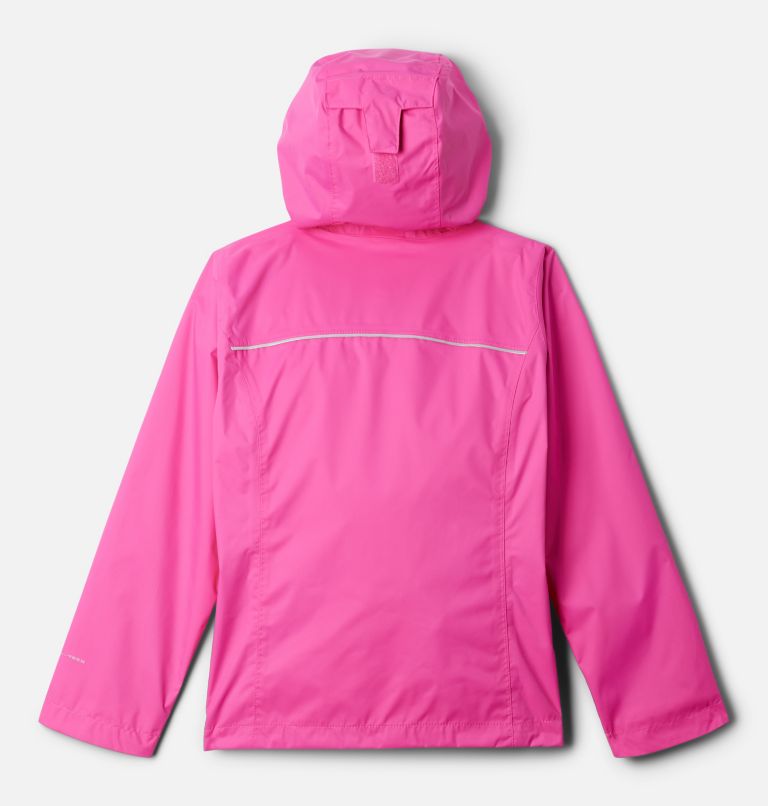 Chaqueta impermeable Arcadia II para niña, Color: Pink Ice, image 2