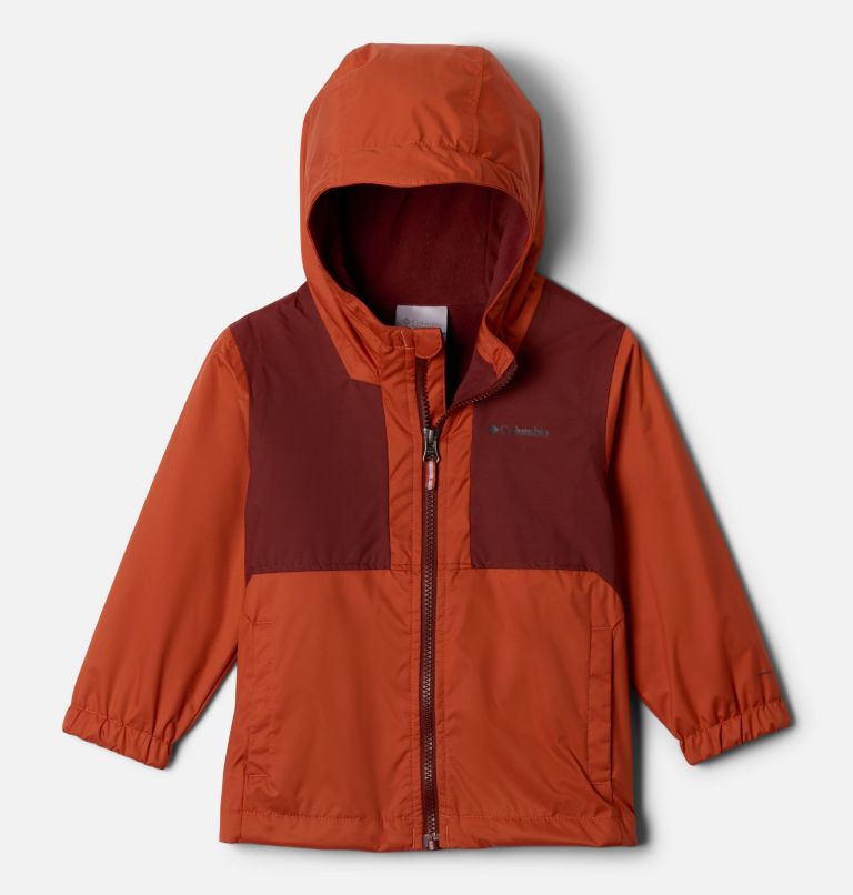 Toddlers' Rainy Trails II Fleece Lined Waterproof Jacket - Boy, Color: Tuscan, Spice Slub, image 1