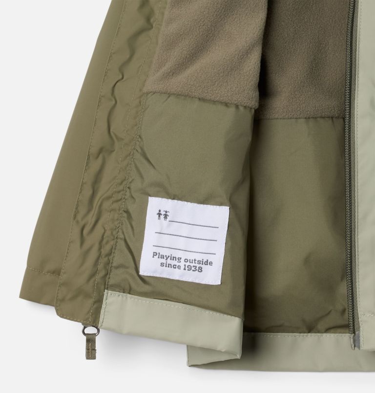 Rain-Zilla II Jacket, Color: Stone Green, Safari, image 3
