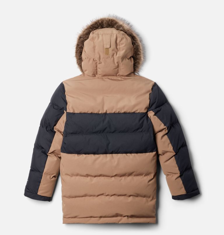 Boy's Marquam Peak Fusion II Parka, Color: Delta, Black, image 2