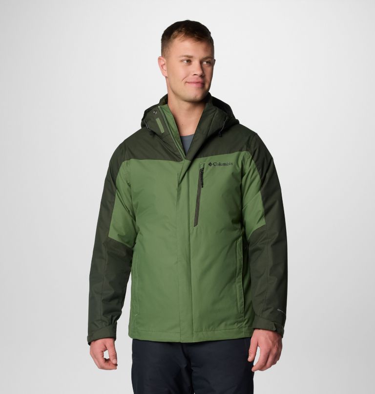 Men's Whirlibird V Interchange Jacket, Color: Canteen, Greenscape, image 1