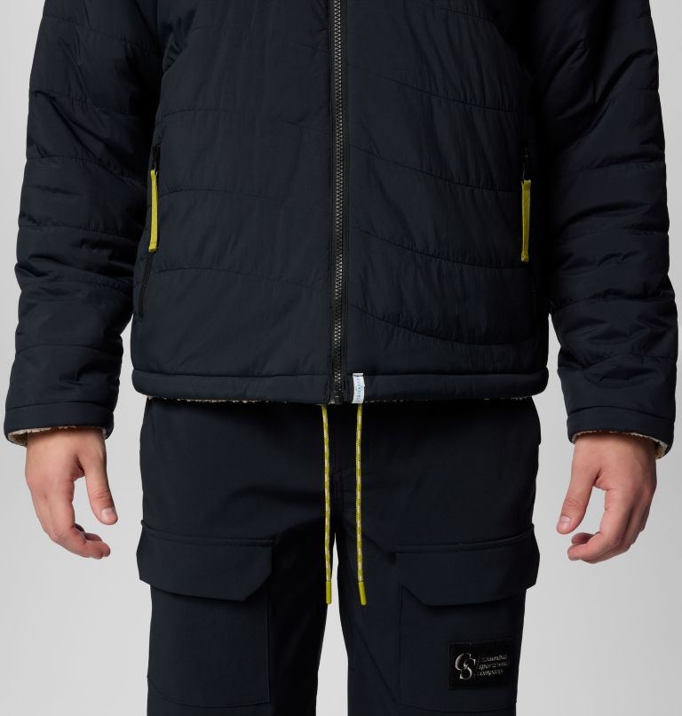Unisex Wallowa Panorama Reversible Insulated Jacket, Color: Black, image 7