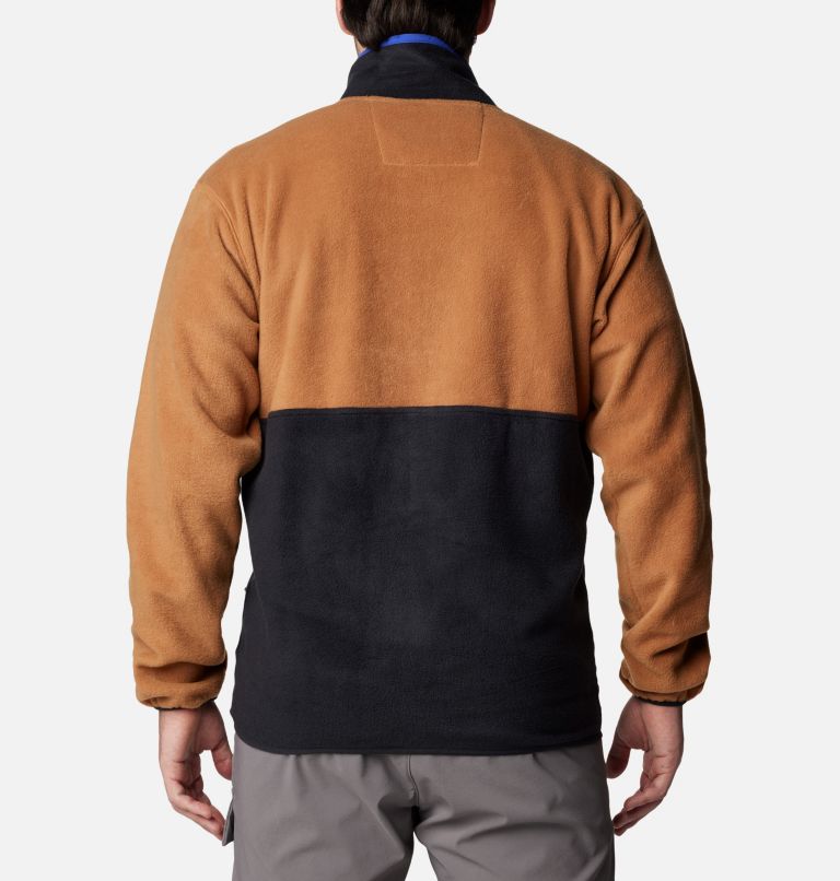 Veste Polaire Backbowl II Homme, Color: Camel Brown, Black, image 2