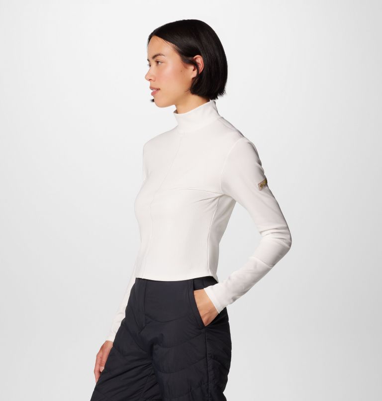 T-shirt Court Manches Longues Wallowa Femme, Color: Sea Salt, image 4