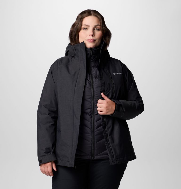 Women's Whirlibird V Interchange Jacket - Plus Size, Color: Black, image 7