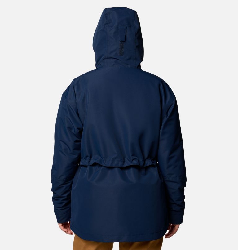 Women's Drop Ridge II 3-in-1 Waterproof Jacket, Color: Collegiate Navy, image 2
