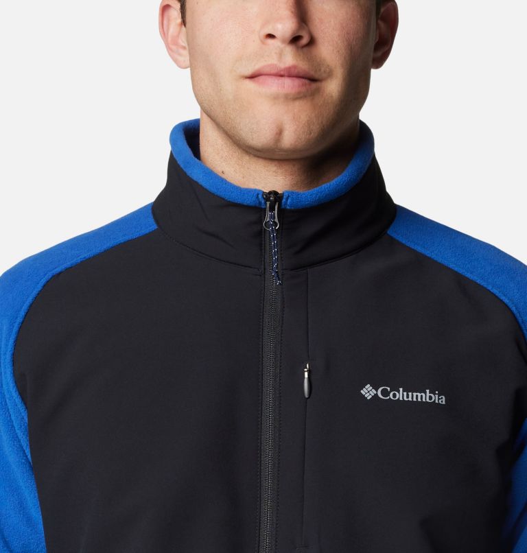 Veste Polaire Sage Peak Homme, Color: Mountain Blue, Black, image 4