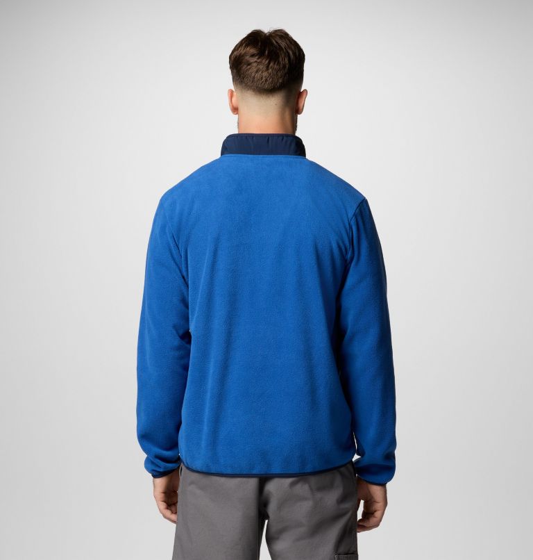 Vêtement polaire à demi-fermeture éclair Sequoia Grove pour hommes, Color: Mountain Blue, Collegiate Navy, image 3