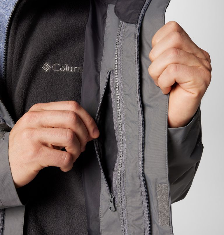 Veste Imperméable 3-en-1 Tunnel Falls II Homme, Color: City Grey, Shark, image 11