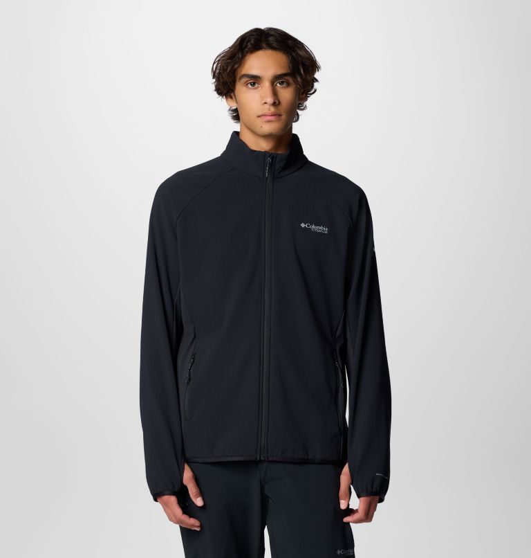 Manteau polaire technique à fermeture éclair pleine longueur Spectre Ridge II pour hommes, Color: Black, image 1