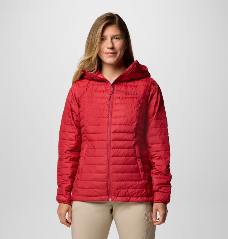 Women's Silver Falls II Hooded Insulated Jacket, Color: Daredevil, image 1