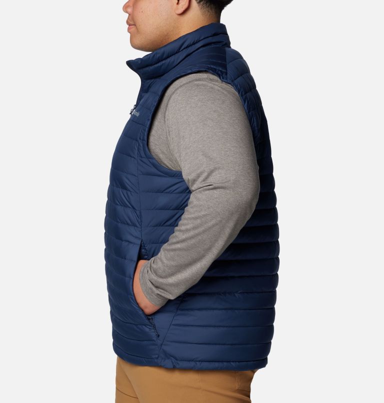 Men's Silver Falls II Gilet - Extended Size, Color: Collegiate Navy, image 3