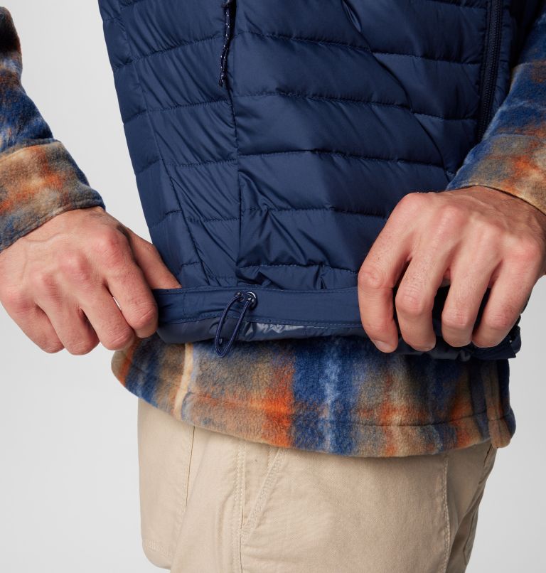 Men's Silver Falls II Gilet, Color: Collegiate Navy, image 6