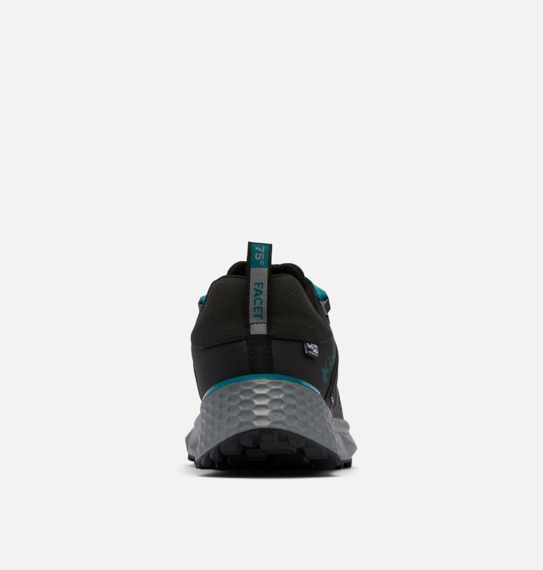 Men's Facet 75 II Outdry Hiking Shoe, Color: Black, River Blue, image 8