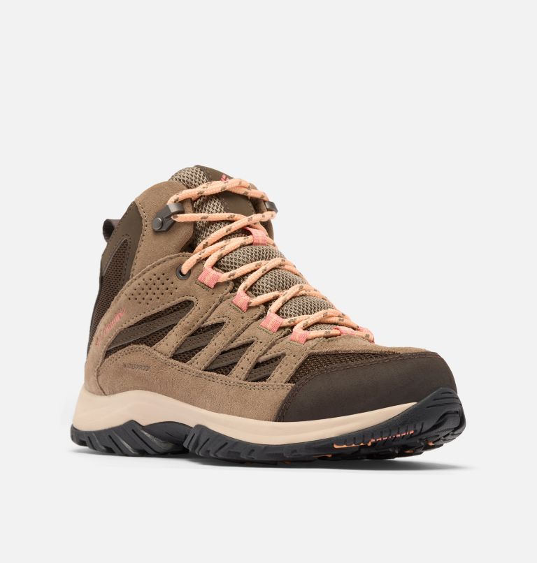 Women's Crestwood II Mid Waterproof Walking Shoe, Color: Cordovan, Mud, image 2