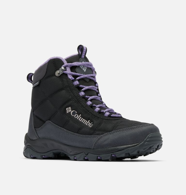 Botte Firecamp pour femmes – Large, Color: Black, Plum Purple, image 2
