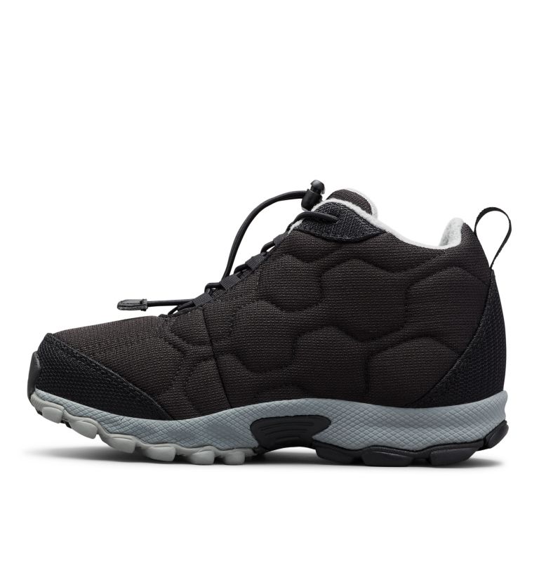 Youth Firecamp III Mid Waterproof Walking Shoe, Color: Black, Monument, image 5