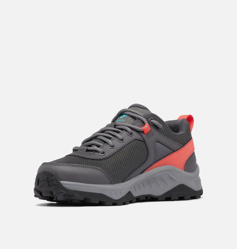 Zapatillas de senderismo impermeables Trailstorm Ascend II para mujer, Color: Dark Grey, Red Coral, image 6