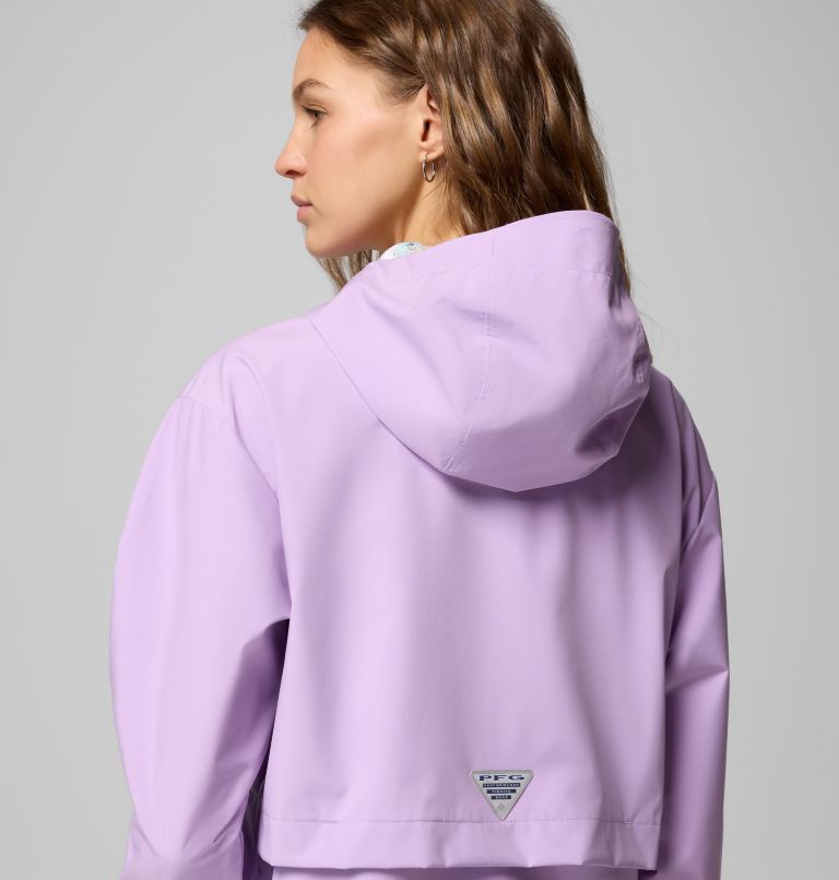 PFG Open Water Rain Jacket, Color: Hydrangea, image 7