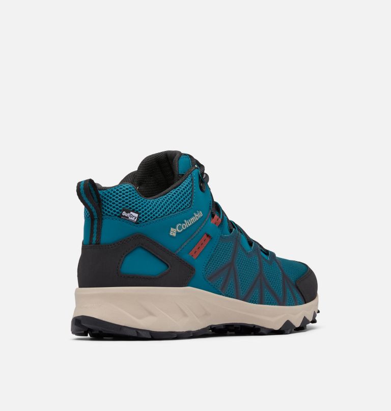 Peakfreak II Mid Outdry Wanderschuhe für Männer, Color: Deep Wave, Spice, image 9