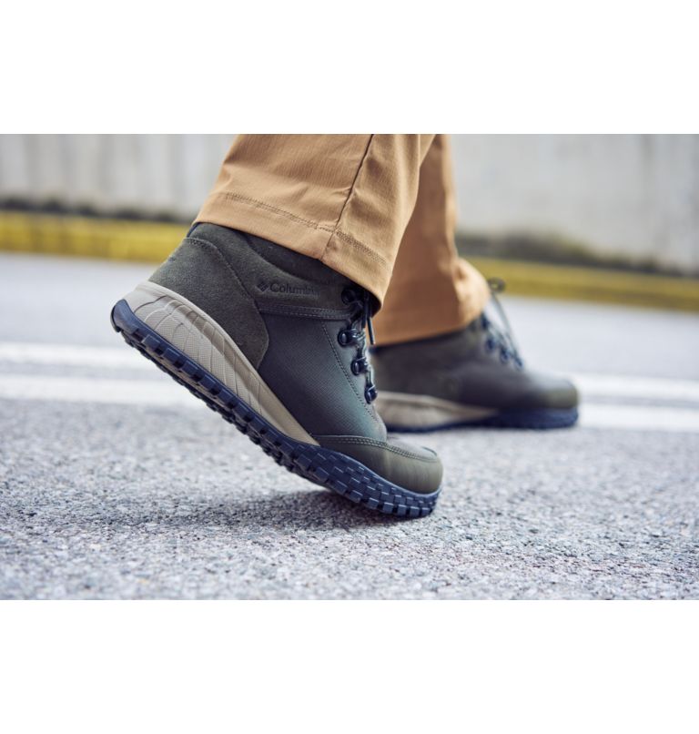 Chaussure de Marche Mid Imperméable Fairbanks II Homme, Color: Deep Olive, Desert Sun, image 13