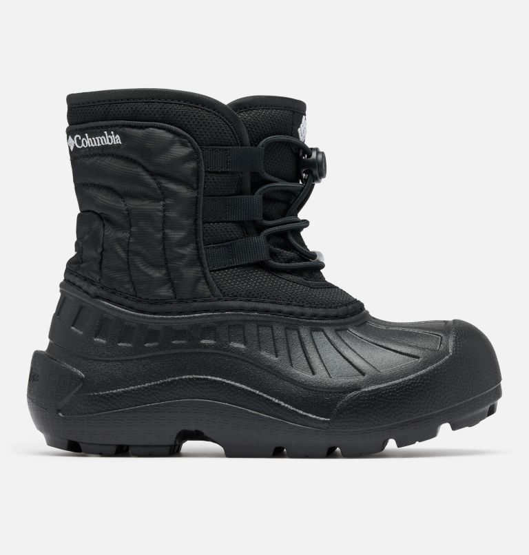 Youth Powderbug Snowlite Lace Snow Boot, Color: Black, White, image 1
