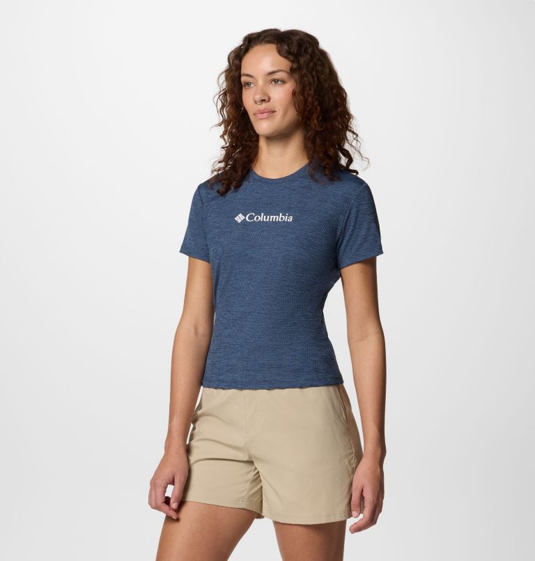 Columbia Move technisches T-Shirt für Frauen, Color: Nocturnal Heather, image 3