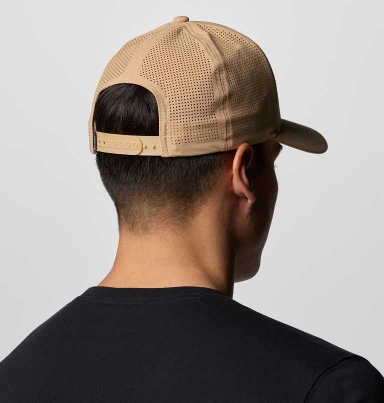 Unisex Mountaincap 3D Stretch Snap Back, Color: Canoe, Circular Linescape, image 4