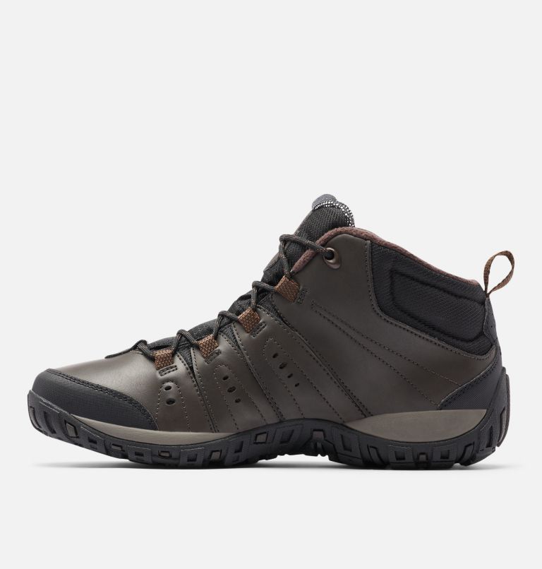 Men's Woodburn III Mid Omni-Heat Waterproof Leather Walking Shoe, Color: Cordovan, Garnet Red, image 5