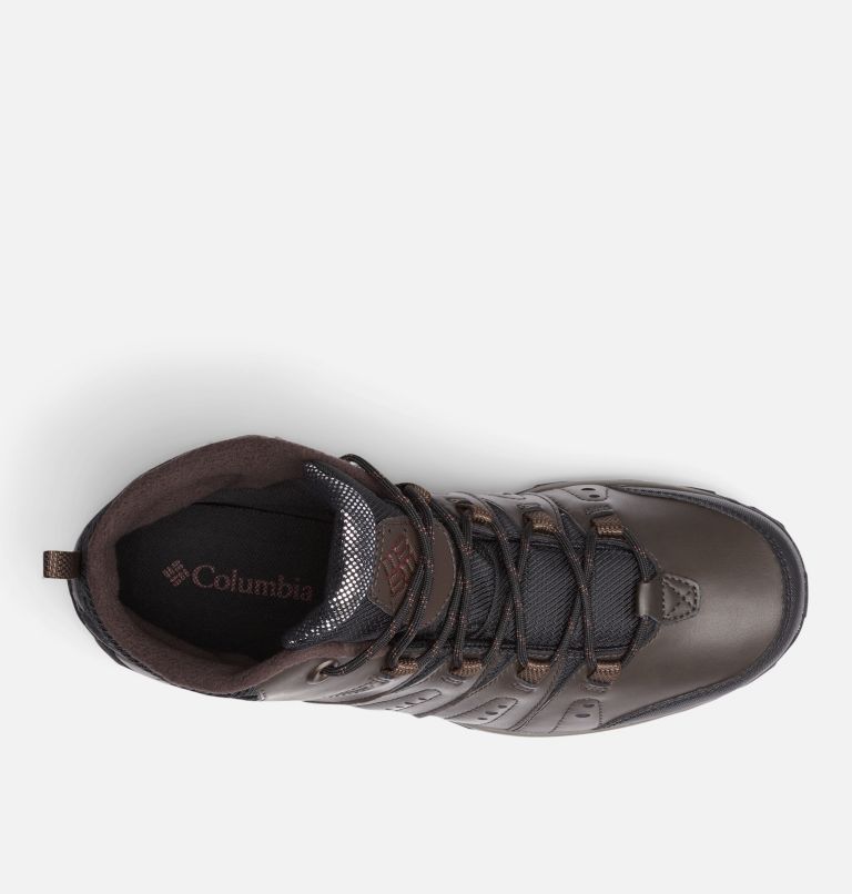 Men's Woodburn III Mid Omni-Heat Waterproof Leather Walking Shoe, Color: Cordovan, Garnet Red, image 3