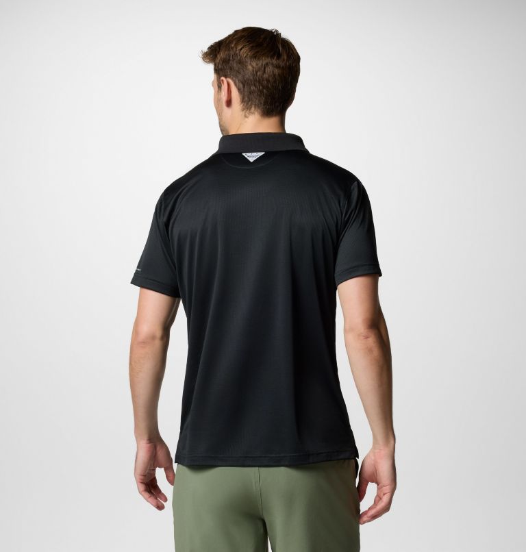 Homme Polo PFG Solar Stream, Color: Black, image 3