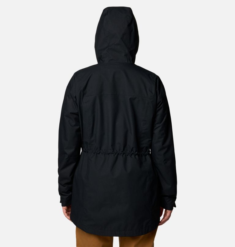 Femme Manteau long Hikebound II, Color: Black, image 2