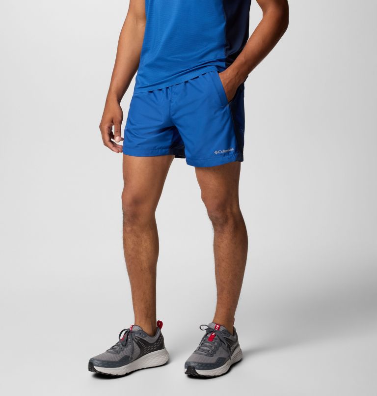Homme Short Three Pitch, Color: Mtn Blue, Coll Navy, image 4
