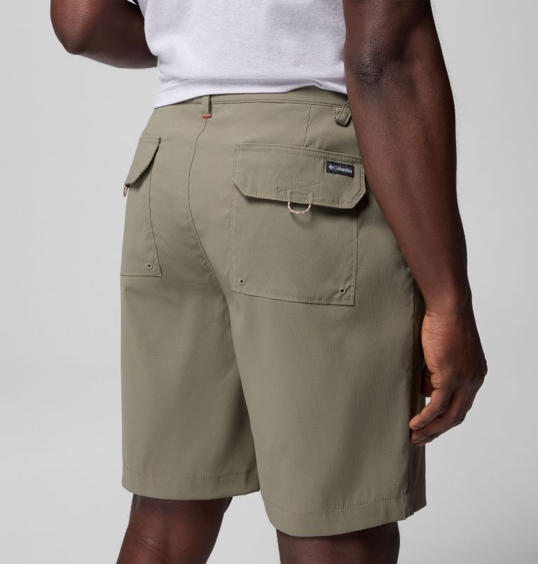 Pantaloncini da hiking Tech Trail Utility da uomo, Color: Stone Green, image 6