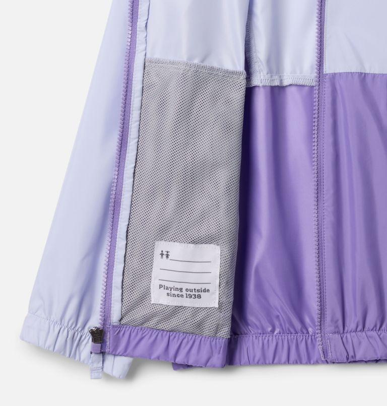 Fille Manteau Lily Basin II, Color: Snowdrift, Paisley Purple, image 3