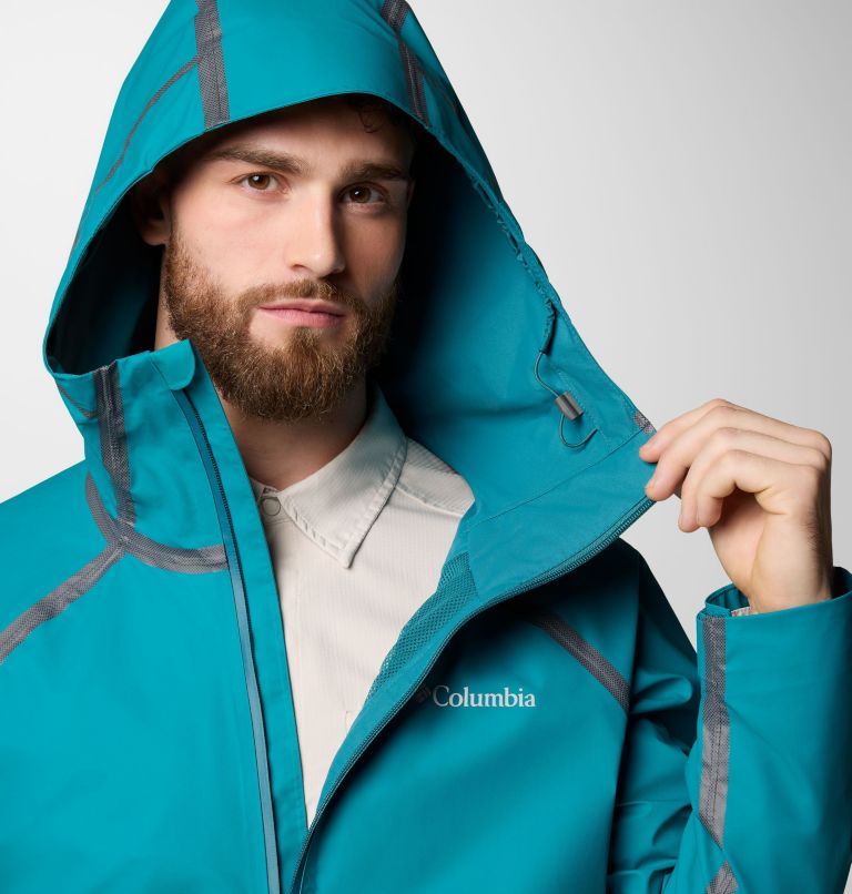 Homme Manteau Reign No Shine, Color: River Blue, image 6