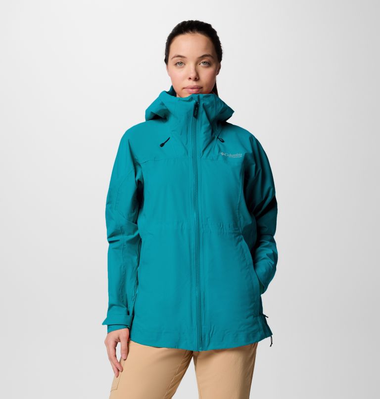 Women's Northwest Explorer 3L Waterproof Jacket, Color: River Blue, image 1