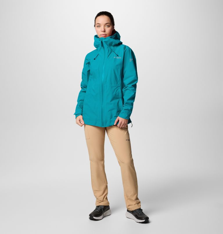 Women's Northwest Explorer 3L Waterproof Jacket, Color: River Blue, image 10