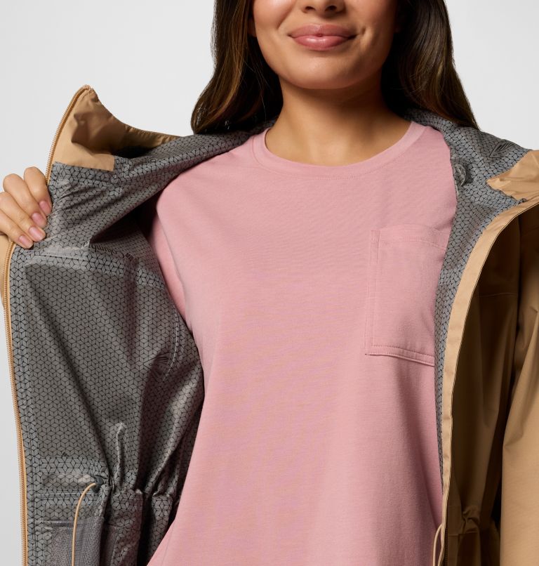Veste Longue Imperméable Weekend Adventure II Femme, Color: Canoe, image 5