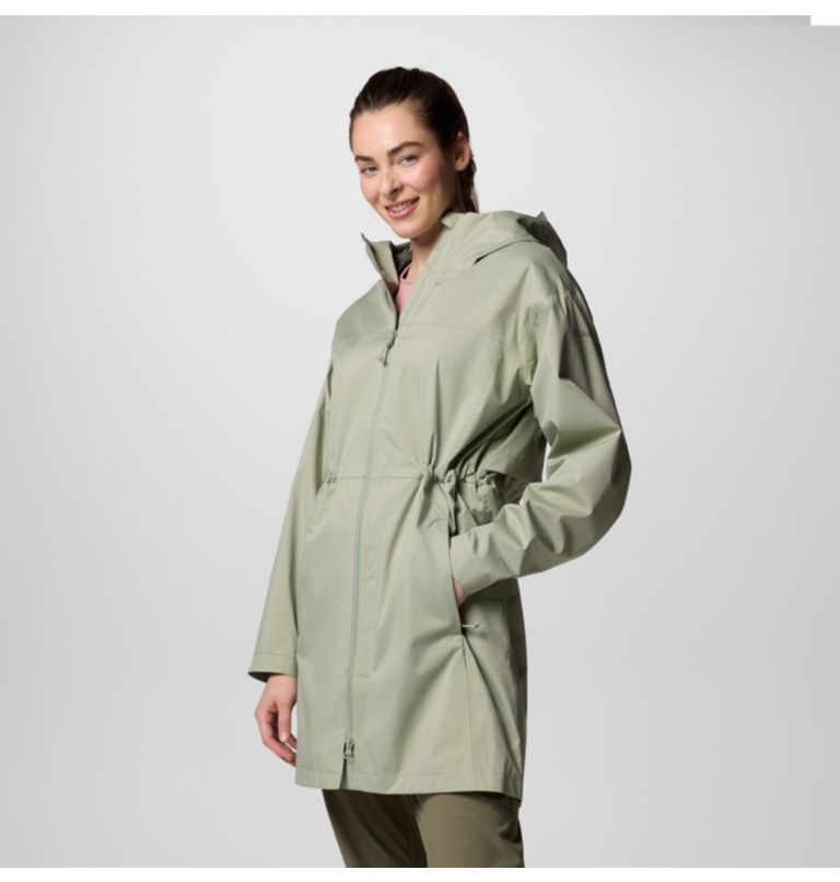 Veste Longue Imperméable Weekend Adventure II Femme, Color: Safari, image 4